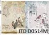papel decoupage clásico D0514M